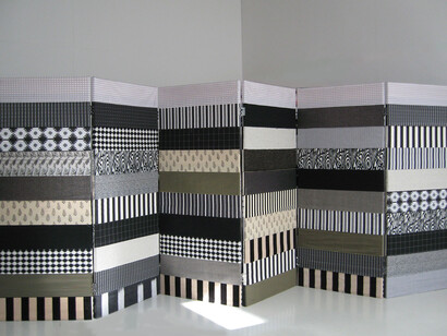 Fransje Killaars, Shelter dress, exhibition view. Courtesy of Galerie Maurits van de Laar