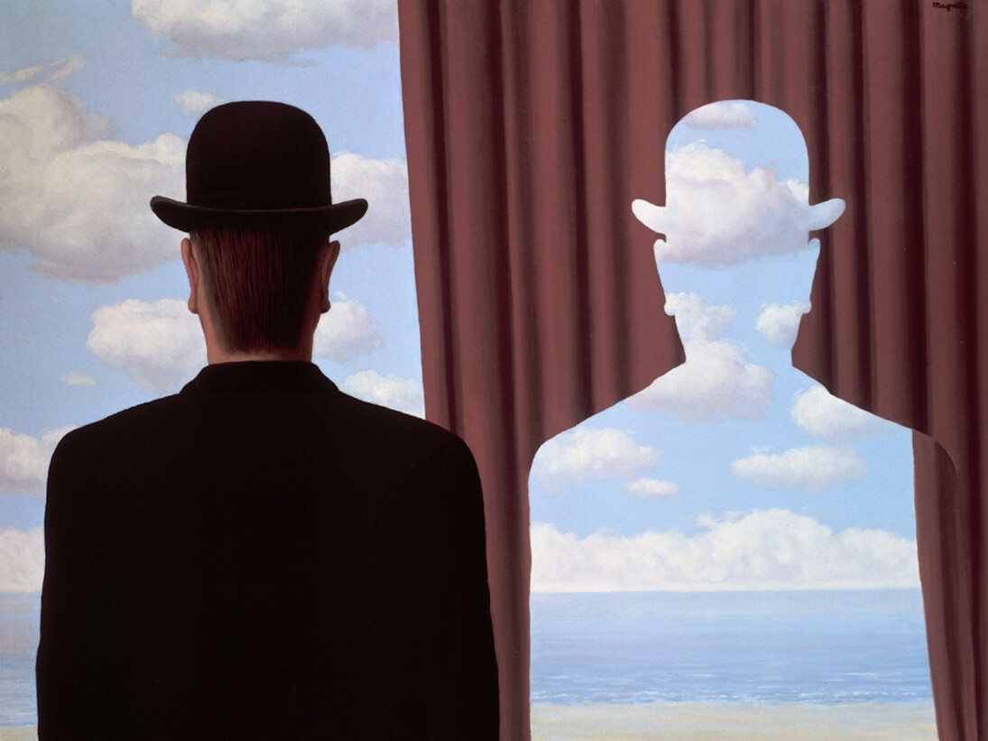 René Magritte, La Décalcomanie, 1966. Courtesy of Centre Pompidou