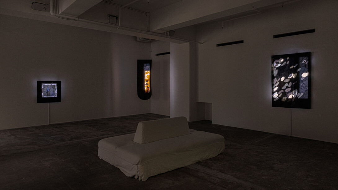 Jaffa  Lam, Asteroid  J-734, exhibition view. Courtesy of Axel  Vervoordt  Gallery