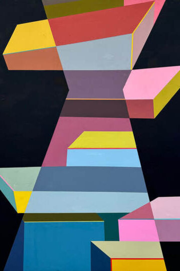 Iris Kufert-Rivo, Stacked, 2024. Courtesy of Billis Williams Gallery