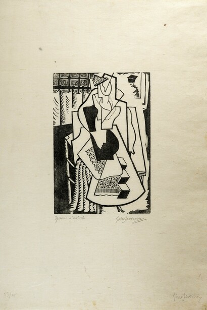 Severini, La modiste, 1916. Courtesy of Associazione heart