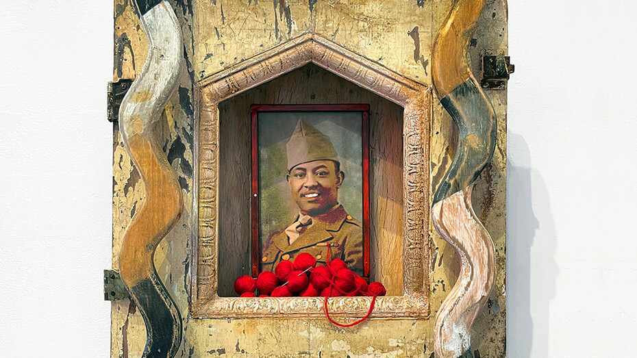 William Rhodes, Damballa (detail), 2024. Courtesy of Transmission Gallery