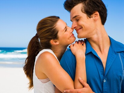 Una pareja enamorada