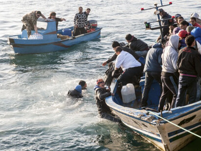Lampedusa 2011 ink-jet print 2016 28 x 42 cm, Isabella Balena