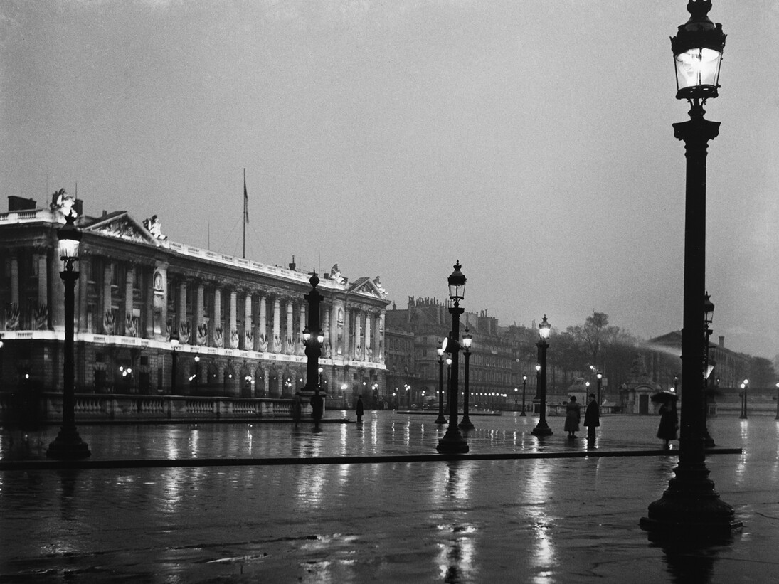 Roger Schall, Place De La Concorde, 1935, Courtesy Galerie Argentic
