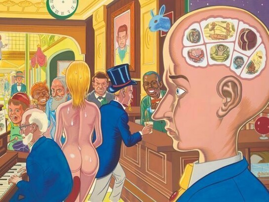 Daniel Clowes, Eightball 17 (cover), 1996. Collection of Daniel Clowes. Image courtesy of the artist and Oakland Museum of California