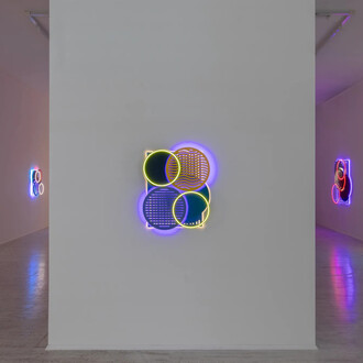 Erik Saglia, Spaced out, vista della mostra. Cortesia di Thomas Brambilla Gallery