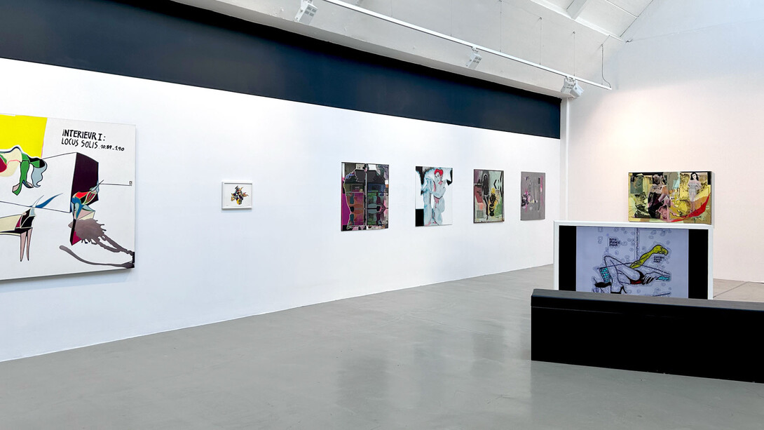 Anne-Mie Van Kerckhoven, Dudoute toaster absolu (AMVK 1981–2025), exhibition view. Courtesy of  Galerie Barbara Thumm 