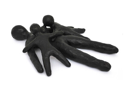 Atelier Van Lieshout, Petits Mammiferes, 2012, bronze, h9 l34.5 w26 cm / h3.5 l13.6 w10.2 in, unique, Courtesy Carpenters Workshop Gallery