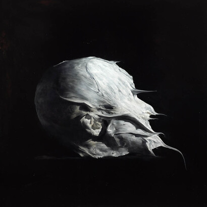 Nicola Samorì, Eraser, 2008, oil on copper,100 x 100 cm