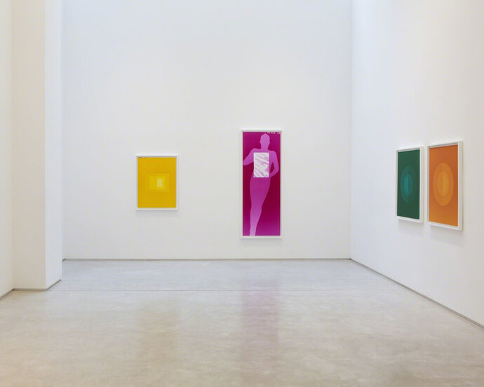 David Benjamin Sherry, Exhibition view. Courtesy of Salon 94