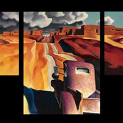 Paintings by Z. Z. Wei. Courtesy of Blue Rain Gallery