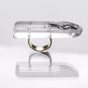 Anna Fanigina, Aqua. Ring, 2017. Courtesy of the artist and Museum of Decorative Arts and Design