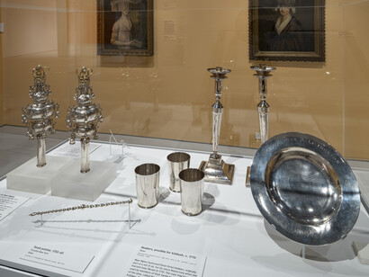 Various artists, Circa 1776. Jews in colonial America, exhibition view. Courtesy of the Jewish Museum