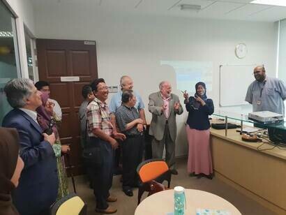 Members of the European Center for Peace and Development in Malaysia