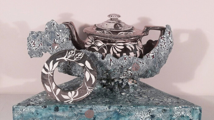 Chanting on the Edge of the Volcano. Courtesy of Carter Burden Gallery