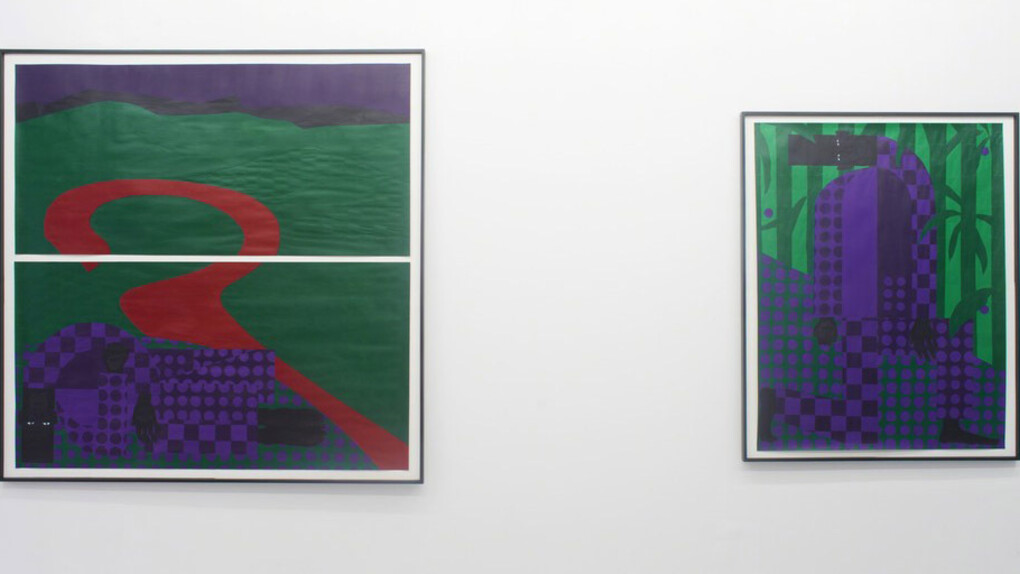 Jon Key, Violet. Courtesy of Rubber Factory