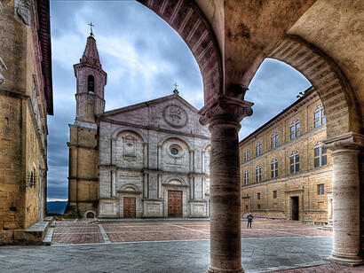 Pienza. Italia