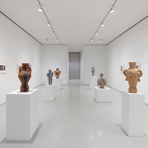 Peter Schlesinger, New sculptures and photographic memories, exhibition view. Courtesy of Sperone Westwater