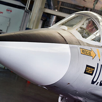 Lockheed F-104A Starfighter. Courtesy of Pearl Harbor Aviation Museum