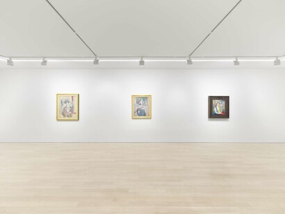 Marie Laurencin, Works from 1905 to 1952, exhibition view. Courtesy of Almine Rech