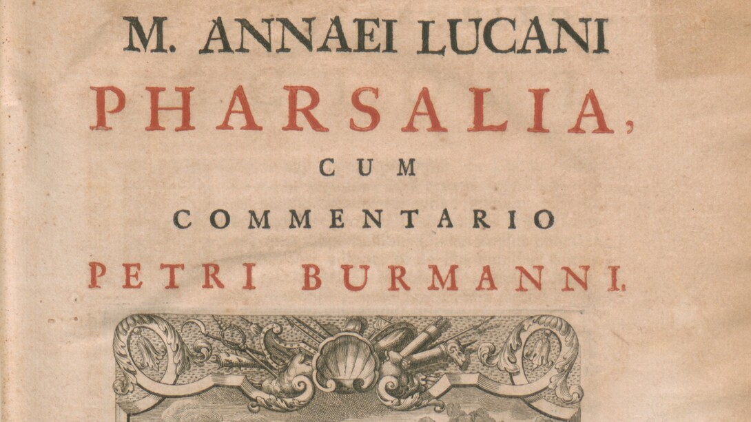 Edizione della "Pharsalia" del 1740