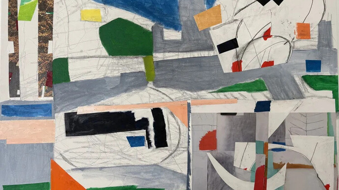 Hearne Pardee, Lawn (detail), 2026. Courtesy of Bowery Gallery