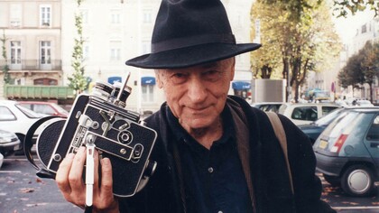 Jonas Mekas is a filmmaker who never leaves home without his trusted sidekick a camera