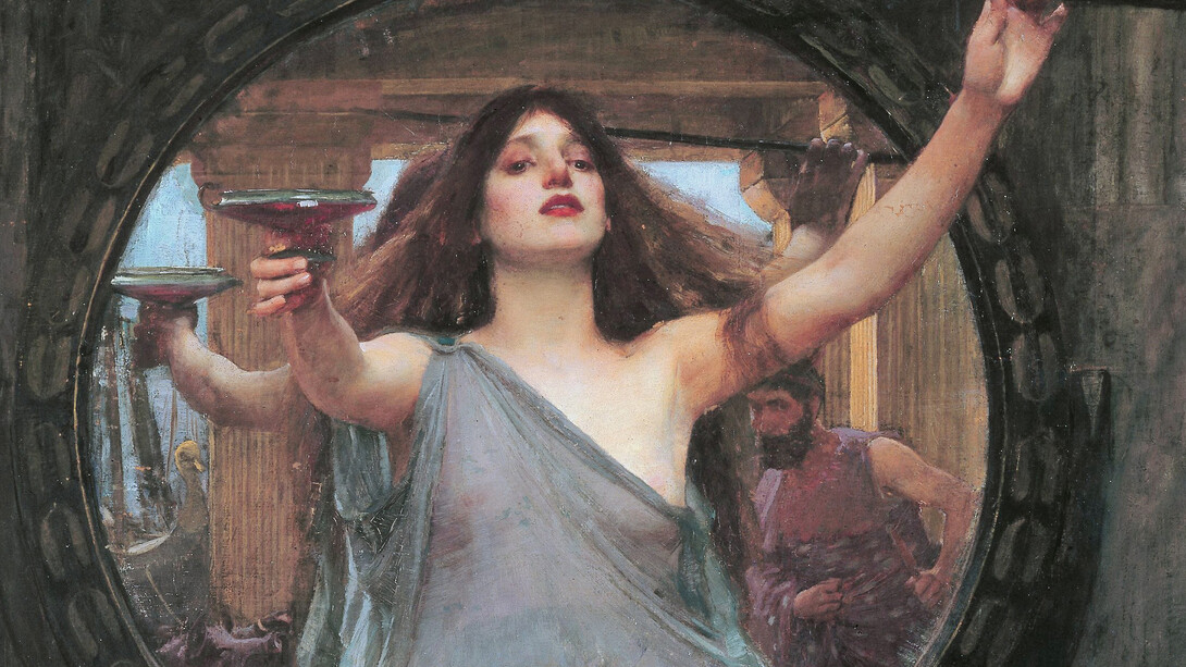 John William Waterhouse. Circe offre il veleno a Odisseo