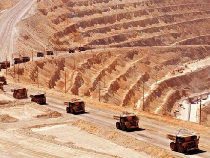 Chuquicamata, the largest open pit cooper mine in the world