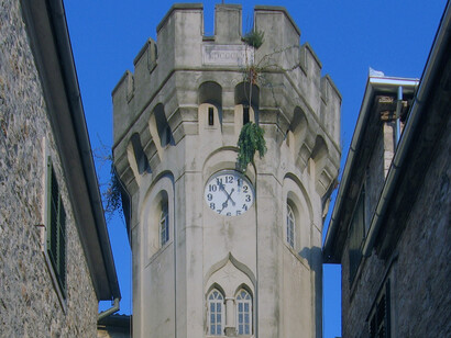 A Torre do Relógio, uma das atrações da cidade