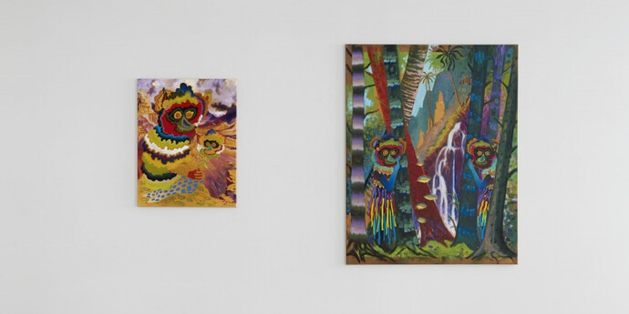 Uwe Henneken, Exhibition view. Courtesy of Pippy Houldsworth Gallery