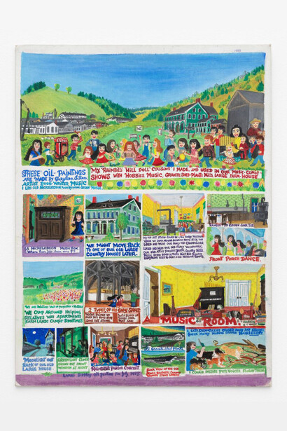 Gayleen Aiken, These Old Paintings are Made by G. Aiken, 2024. Courtesy of the artist and Western Exhibitions