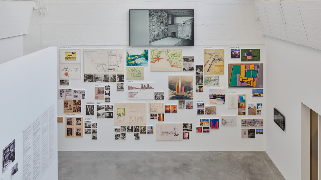 Luis Barragán, Barragán gallery, exhibition view. Courtesy of Vitra Design Museum