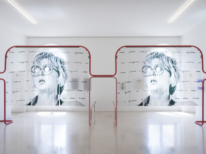 Tomaso Binga, Euforia, exhibition view. Courtesy of Museo Madre