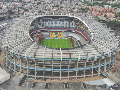 El Estadio Azteca es el único estadio que ha sido escenario de dos finales de Copas del Mundo de la FIFA