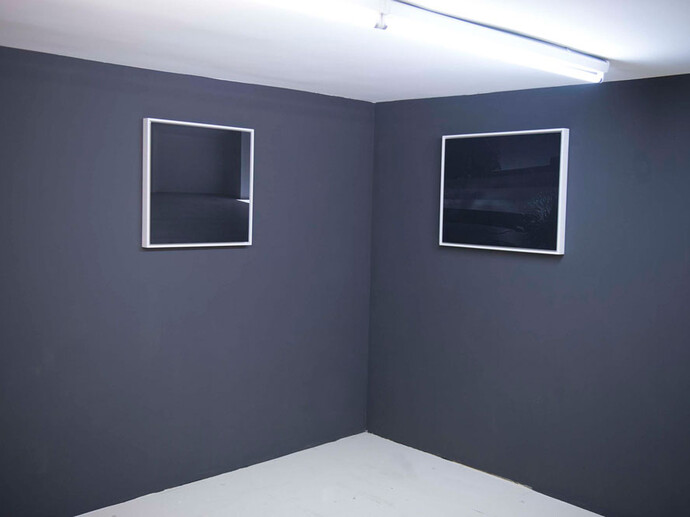 View of the exhibition "ainsi" by Jean-Claude Pondevie, melanie Rio gallery, Paris, 2015
