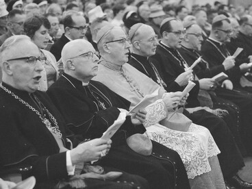 Ultima riunione del Concilio Vaticano II a Roma, 2 ottobre 1962