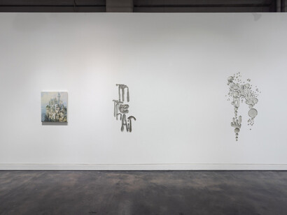 Rob Wynne, Thence, exhibition view. Courtesy of Locks Gallery