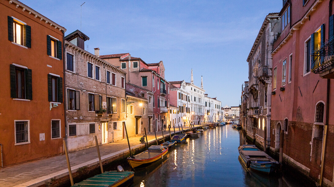 A view of Venice canals