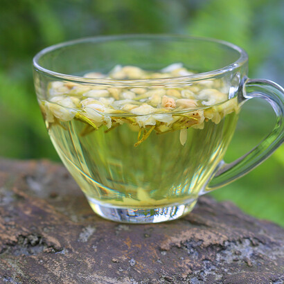 Tè al gelsomino in infusione