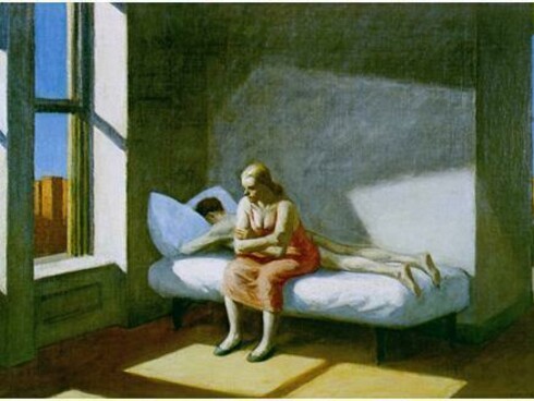 Verão na cidade. Edward Hopper, 1949