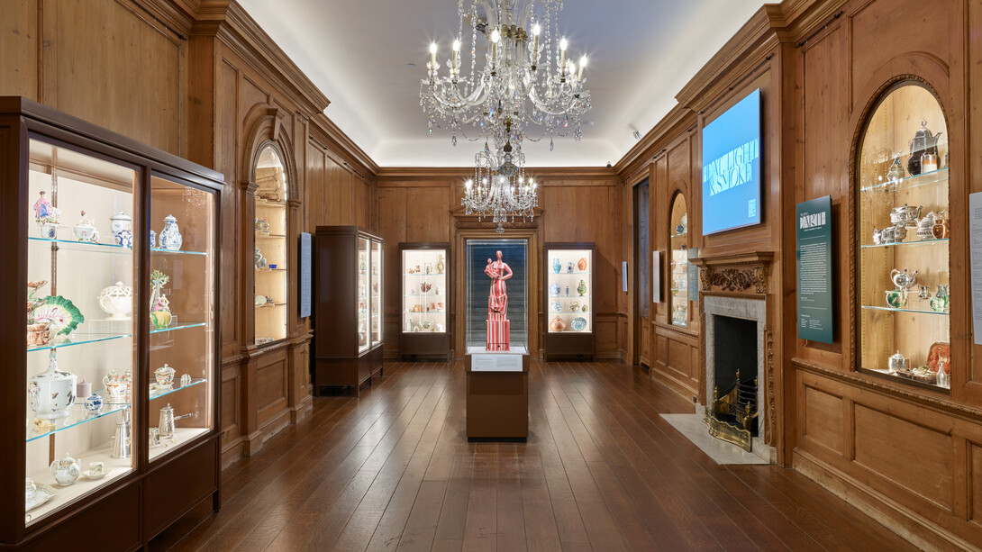 Trading Earth. Ceramics, commodities, and commerce, exhibition view. Courtesy of Risd Museum