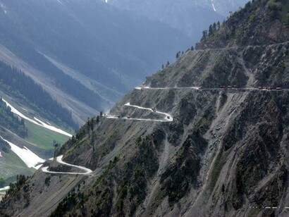 Zoji La Pass, Jammu and Kashmir, India