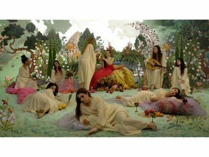 Azari, Shoja, The banquet of Houries, still from The King of Black, 2013, HD colour video with sound, lores