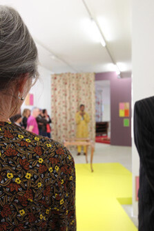 If you want to hear you have to listen. Courtesy of Galerie municipale Jean-Collet