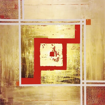 Linea Della Vita, cm 100x100, © Riné Fleuré