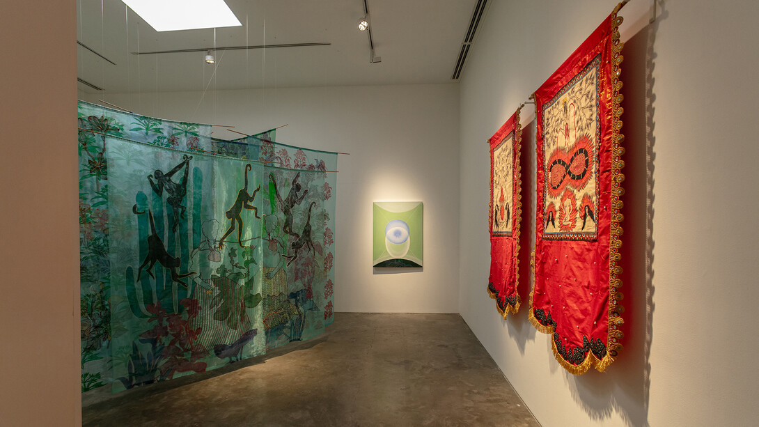 Emily Cheng, Citra Sasmita, Geraldine Javier, A knowing, exhibition view. Courtesy of Silverlens Galleries