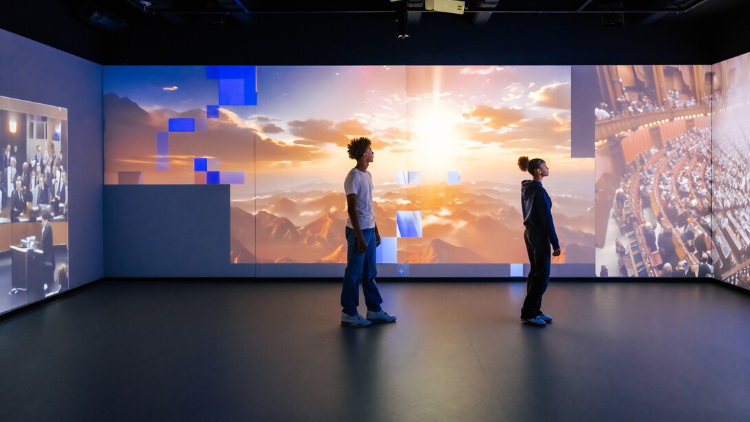 Klima. Wissen. Handeln! Ausstellungsansicht. Mit freundlicher genehmigung des Technischen Museums Wien