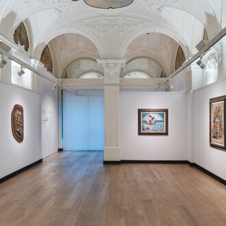 Giorgio de Chirico, The contemporary enigma, exhibition view. Courtesy of Mazzoleni